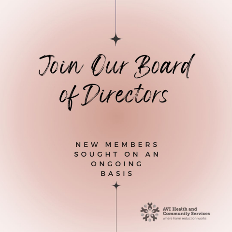 Join Our Board of Directors! New Members Sought on an Ongoing Basis 